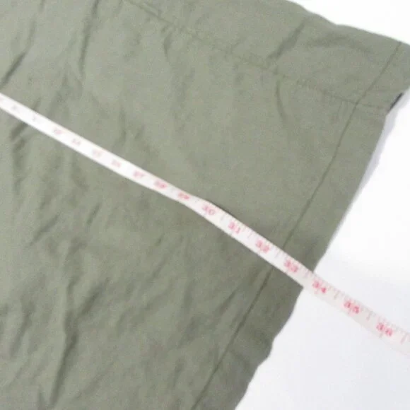 Joe Fresh Linen Khaki Green Dress - Picture 9 of 10